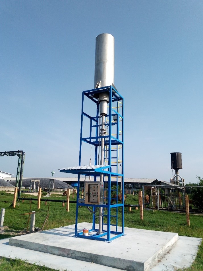 biogas-flare